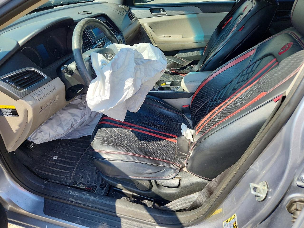 2015 Hyundai Sonata Se Silver vin: 5NPE24AF7FH155456