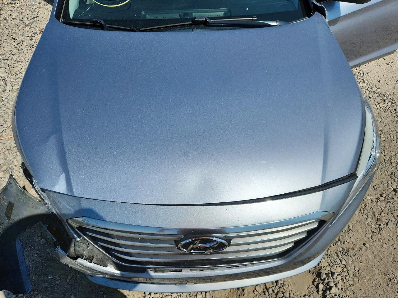 2015 Hyundai Sonata Se Silver vin: 5NPE24AF7FH155456