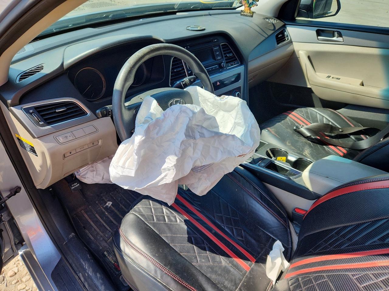 2015 Hyundai Sonata Se Silver vin: 5NPE24AF7FH155456