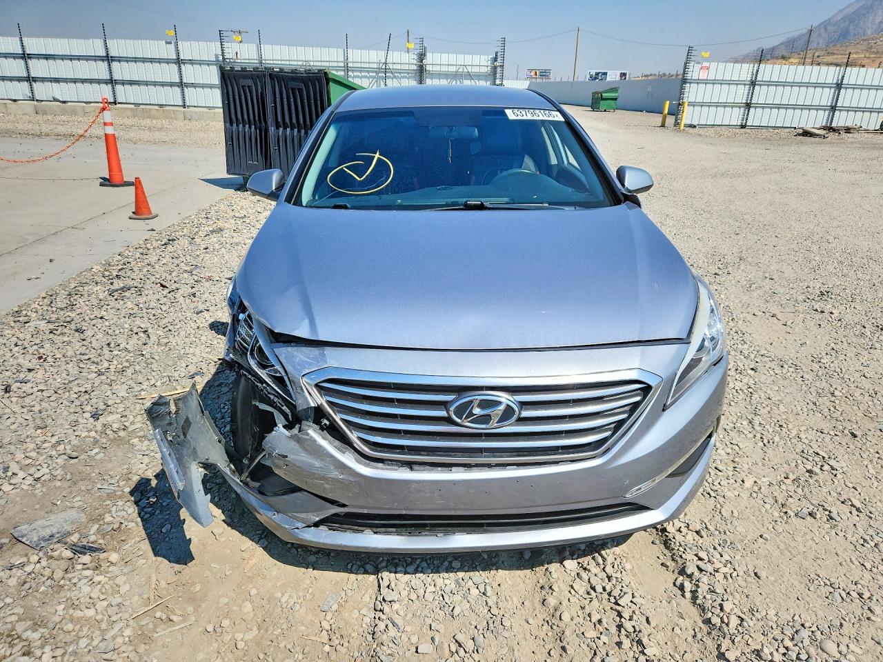 2015 Hyundai Sonata Se Silver vin: 5NPE24AF7FH155456