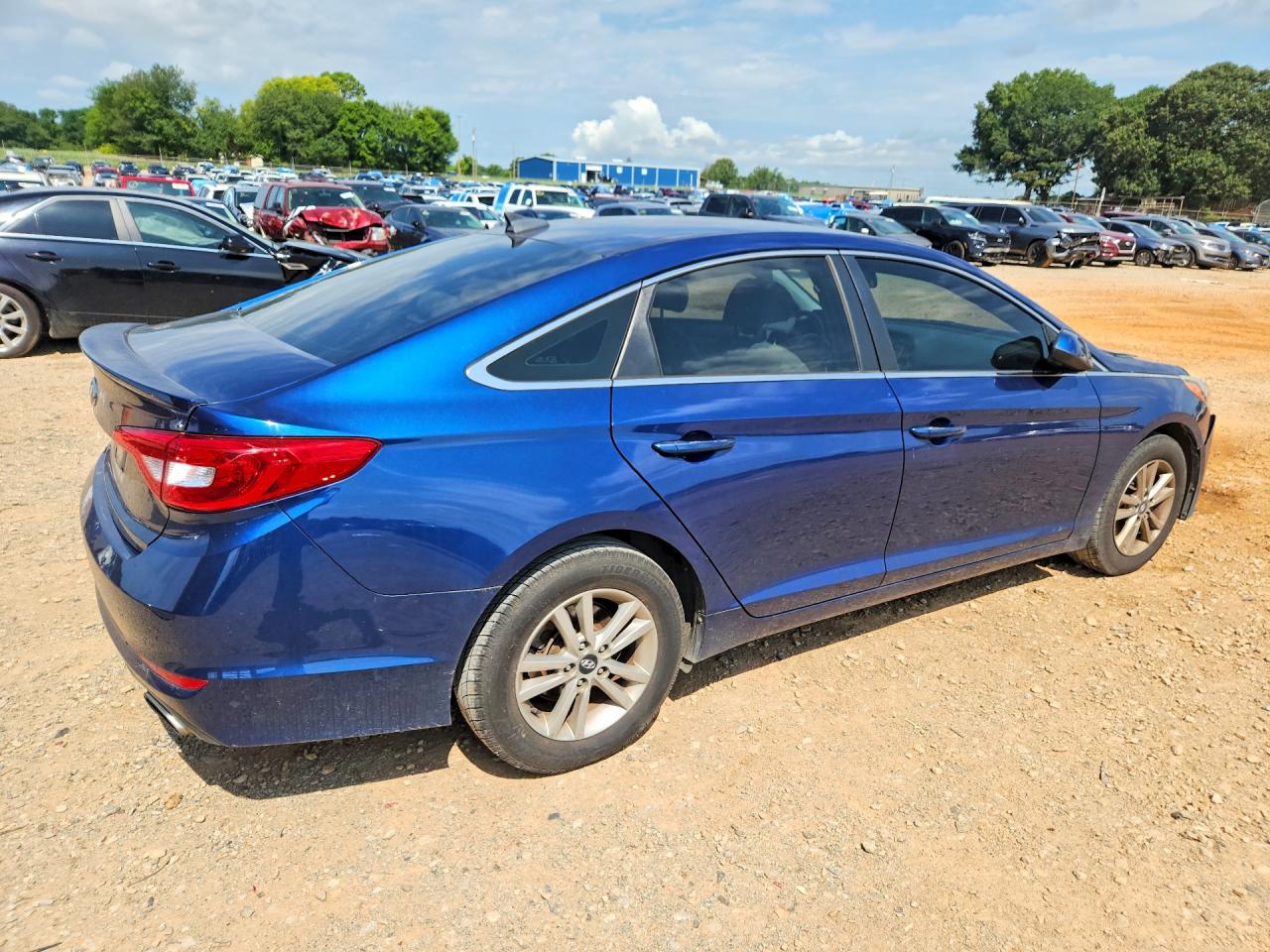 2015 Hyundai Sonata Se Blue vin: 5NPE24AF7FH160835