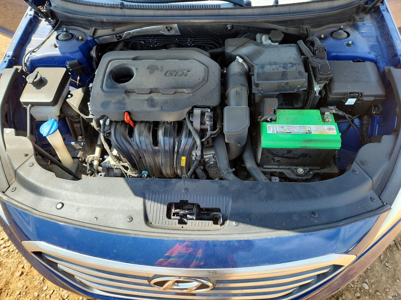 2015 Hyundai Sonata Se Blue vin: 5NPE24AF7FH160835