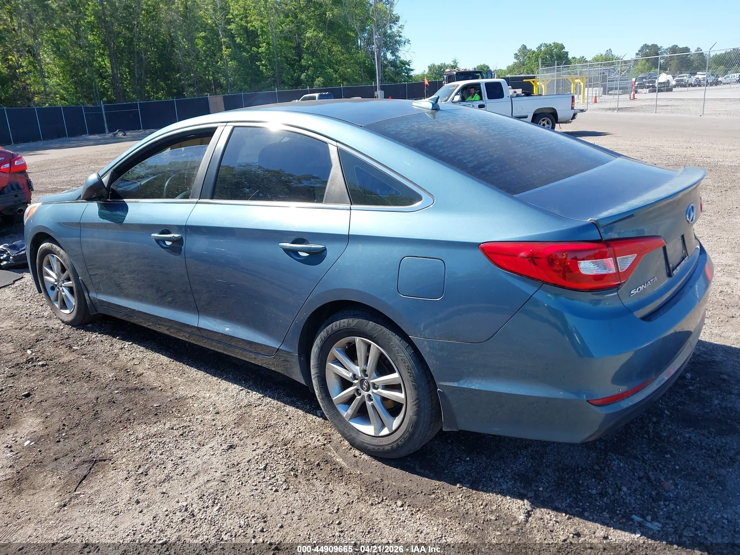 2015 Hyundai Sonata Se Blue vin: 5NPE24AF7FH162830