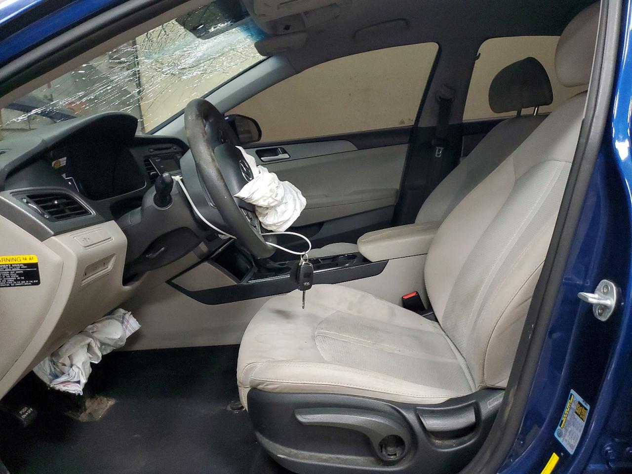 2015 Hyundai Sonata Se Blue vin: 5NPE24AF7FH166022