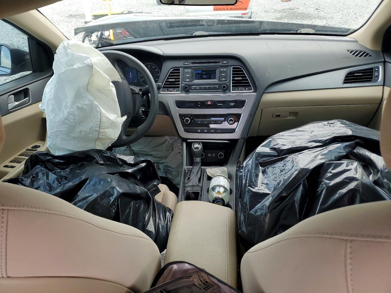 2015 Hyundai Sonata Se Charcoal vin: 5NPE24AF7FH171916