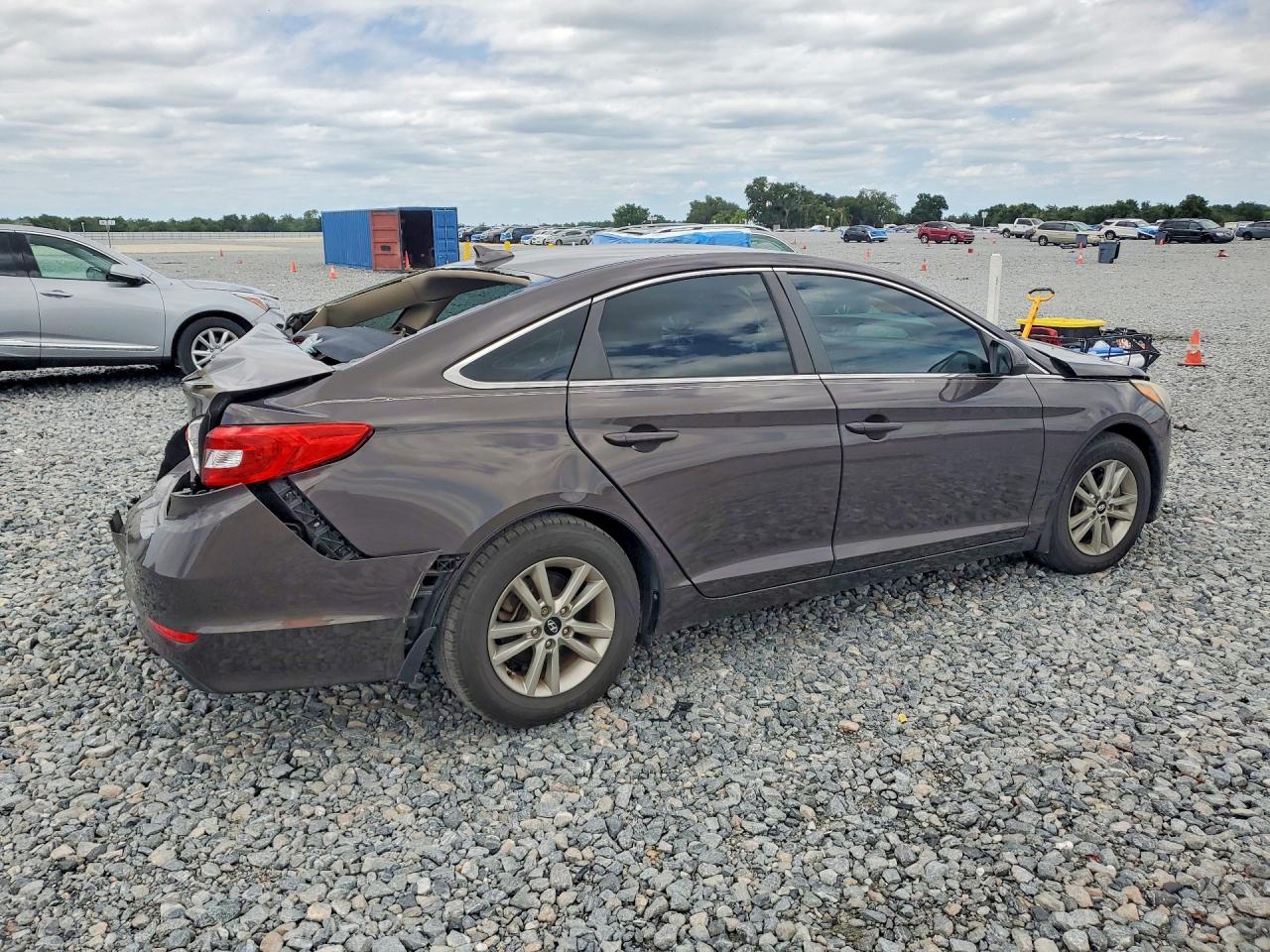 2015 Hyundai Sonata Se Charcoal vin: 5NPE24AF7FH171916