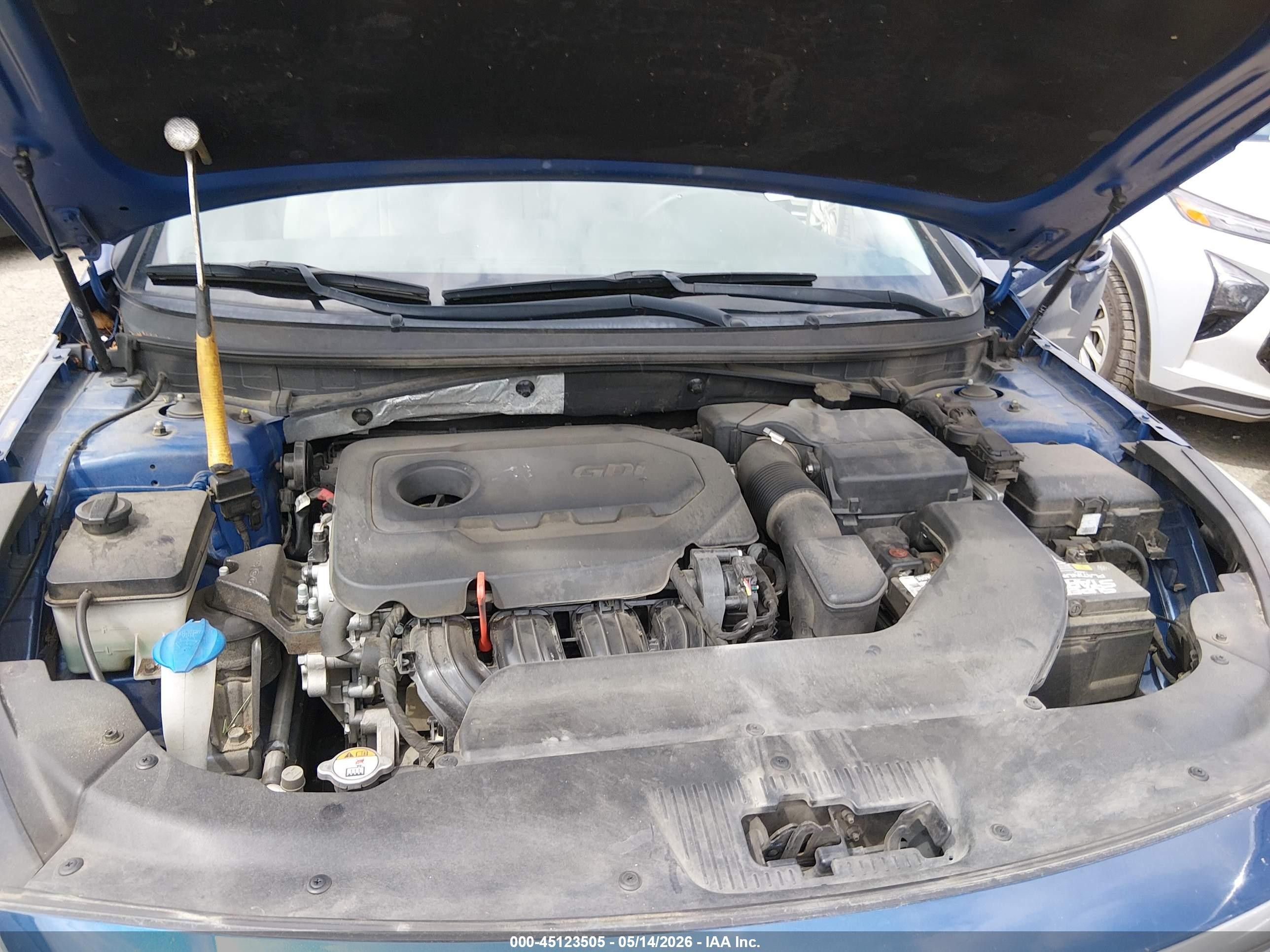 2015 Hyundai Sonata Se Blue vin: 5NPE24AF7FH177456