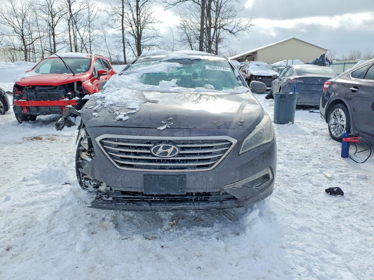 2015 Hyundai Sonata Se Charcoal vin: 5NPE24AF7FH186853