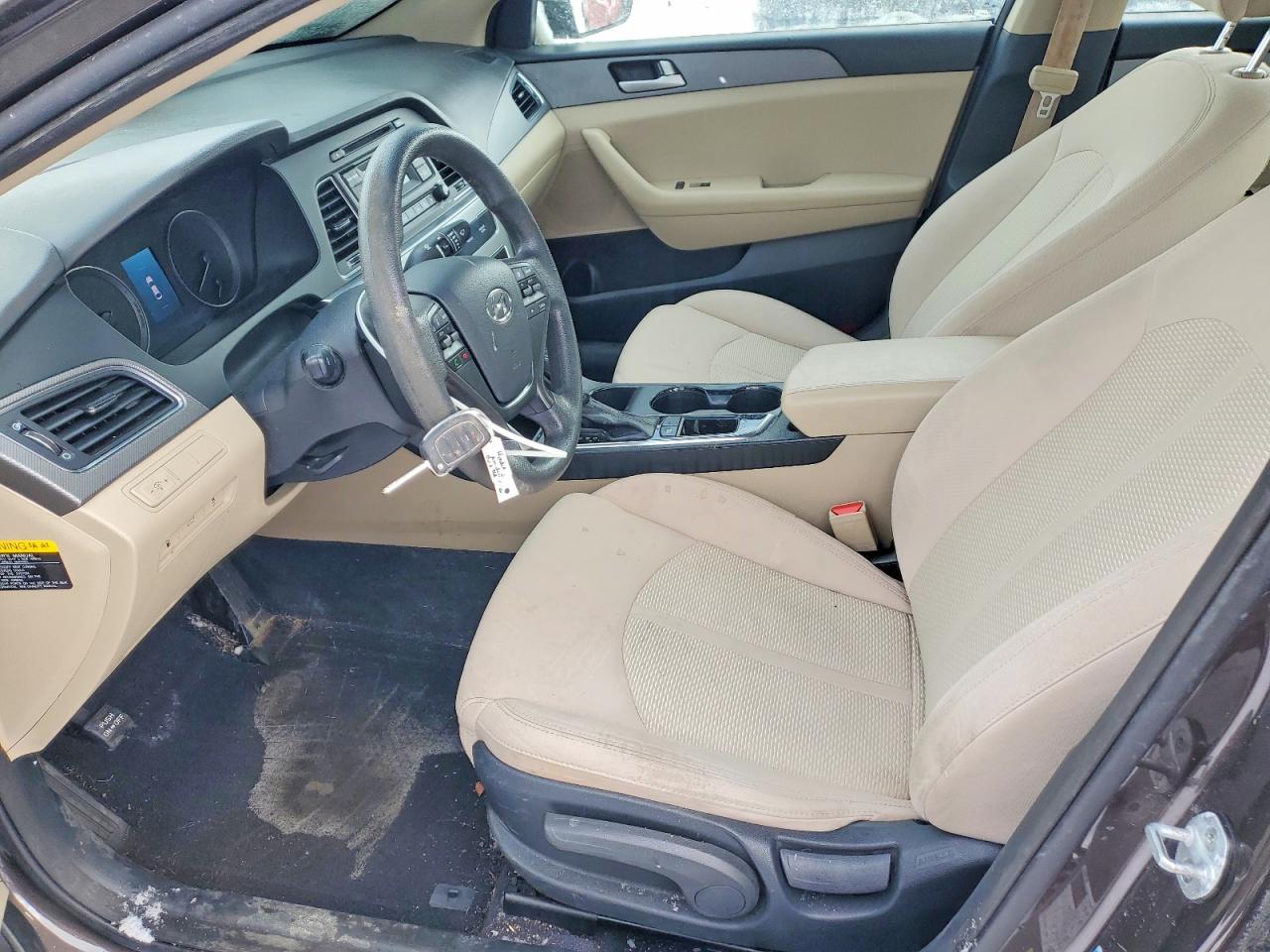 2015 Hyundai Sonata Se Charcoal vin: 5NPE24AF7FH186853