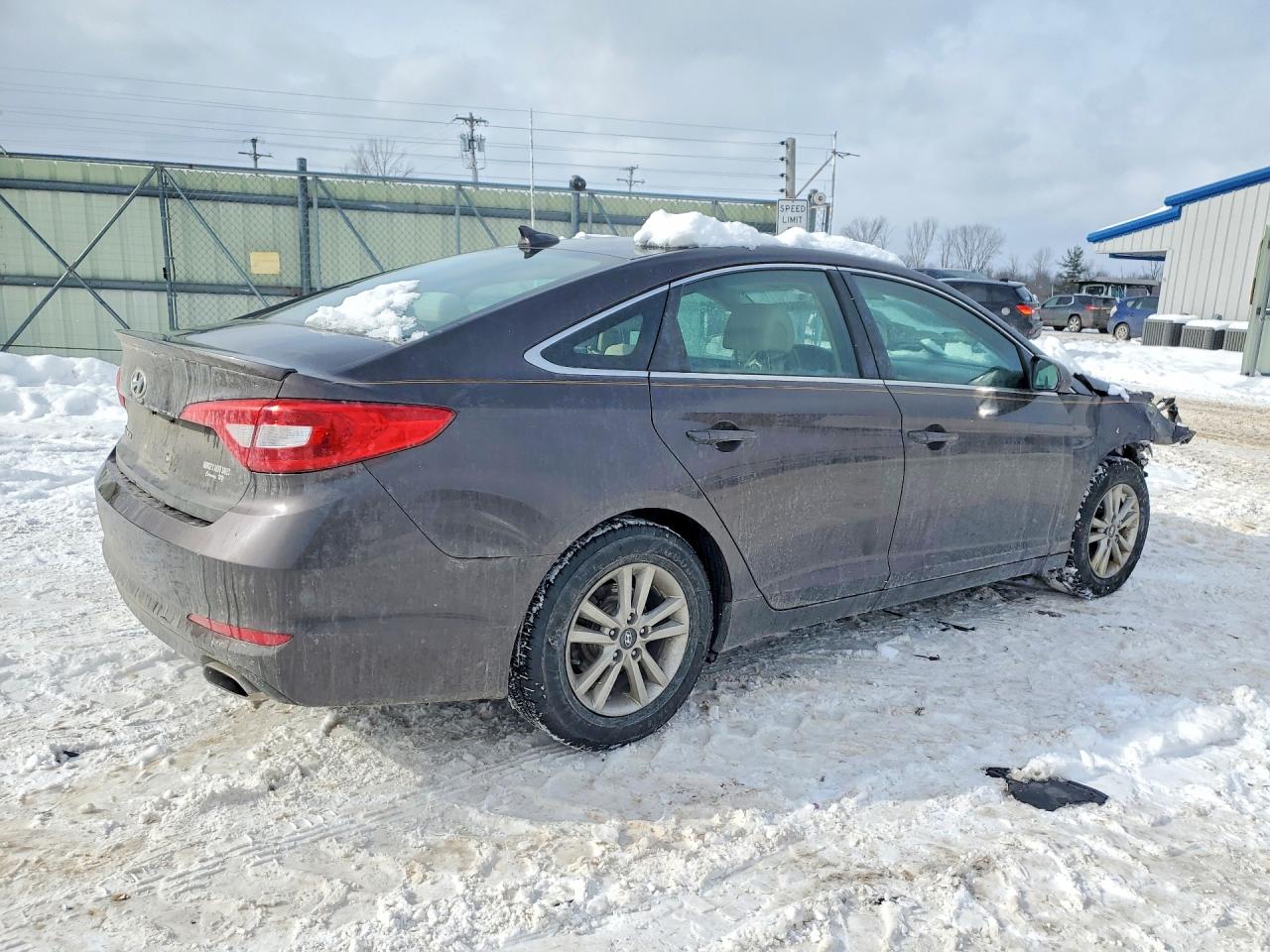 2015 Hyundai Sonata Se Charcoal vin: 5NPE24AF7FH186853