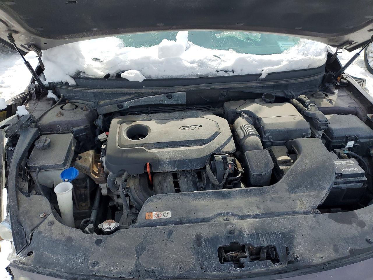 2015 Hyundai Sonata Se Charcoal vin: 5NPE24AF7FH186853