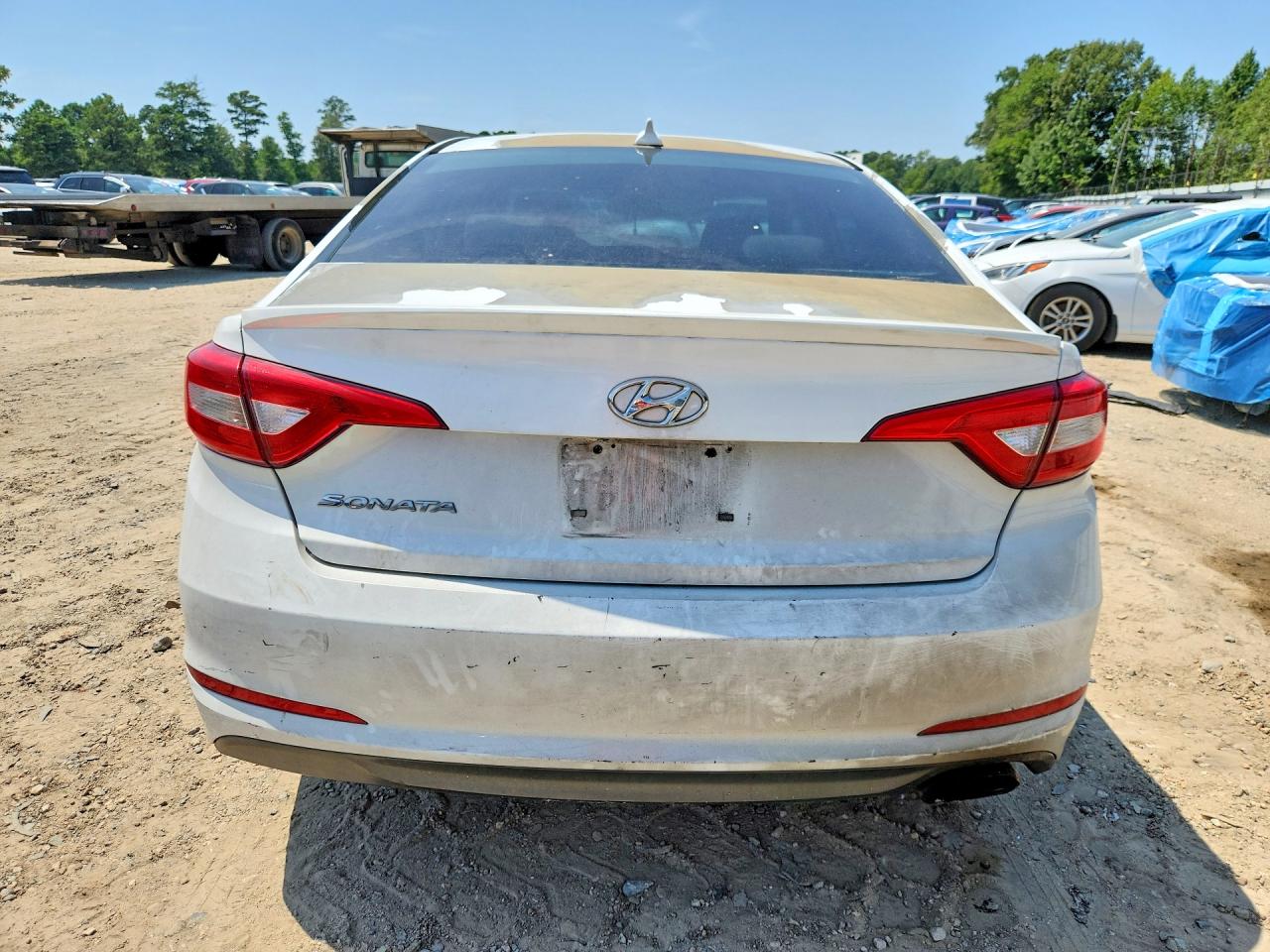 2015 Hyundai Sonata Se White vin: 5NPE24AF7FH187405