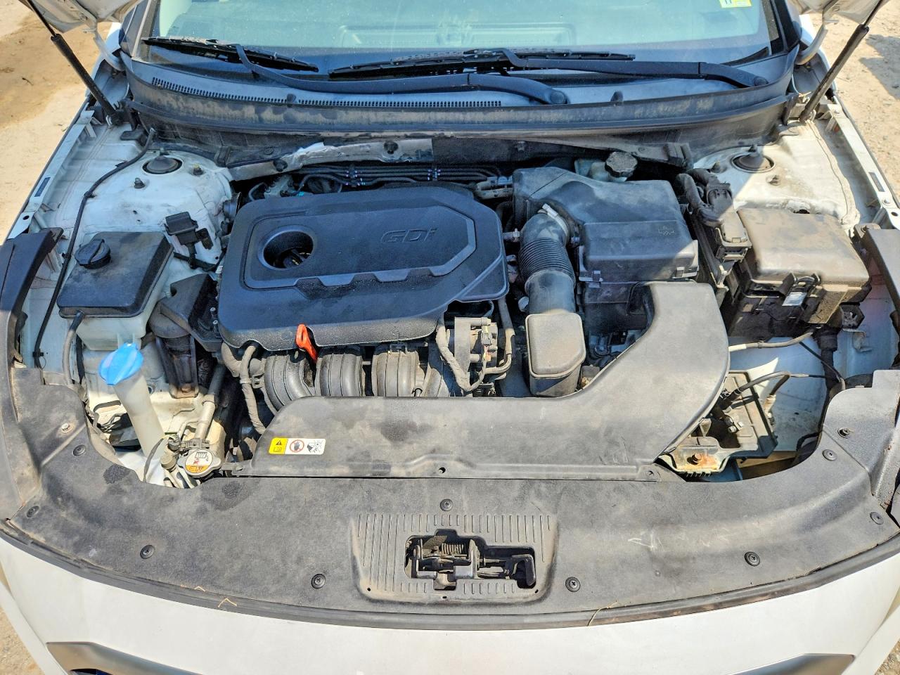 2015 Hyundai Sonata Se White vin: 5NPE24AF7FH187405