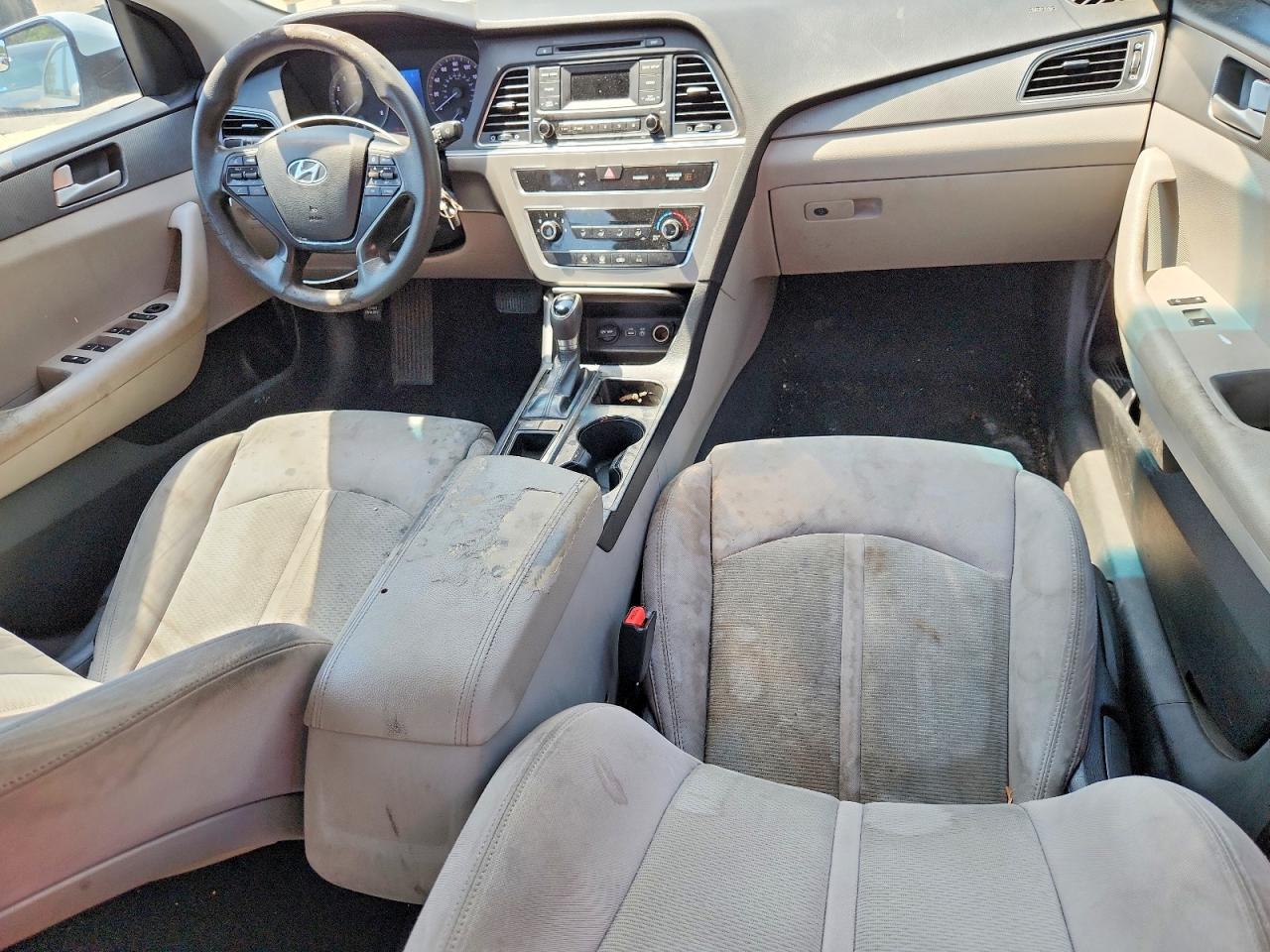 2015 Hyundai Sonata Se White vin: 5NPE24AF7FH187405