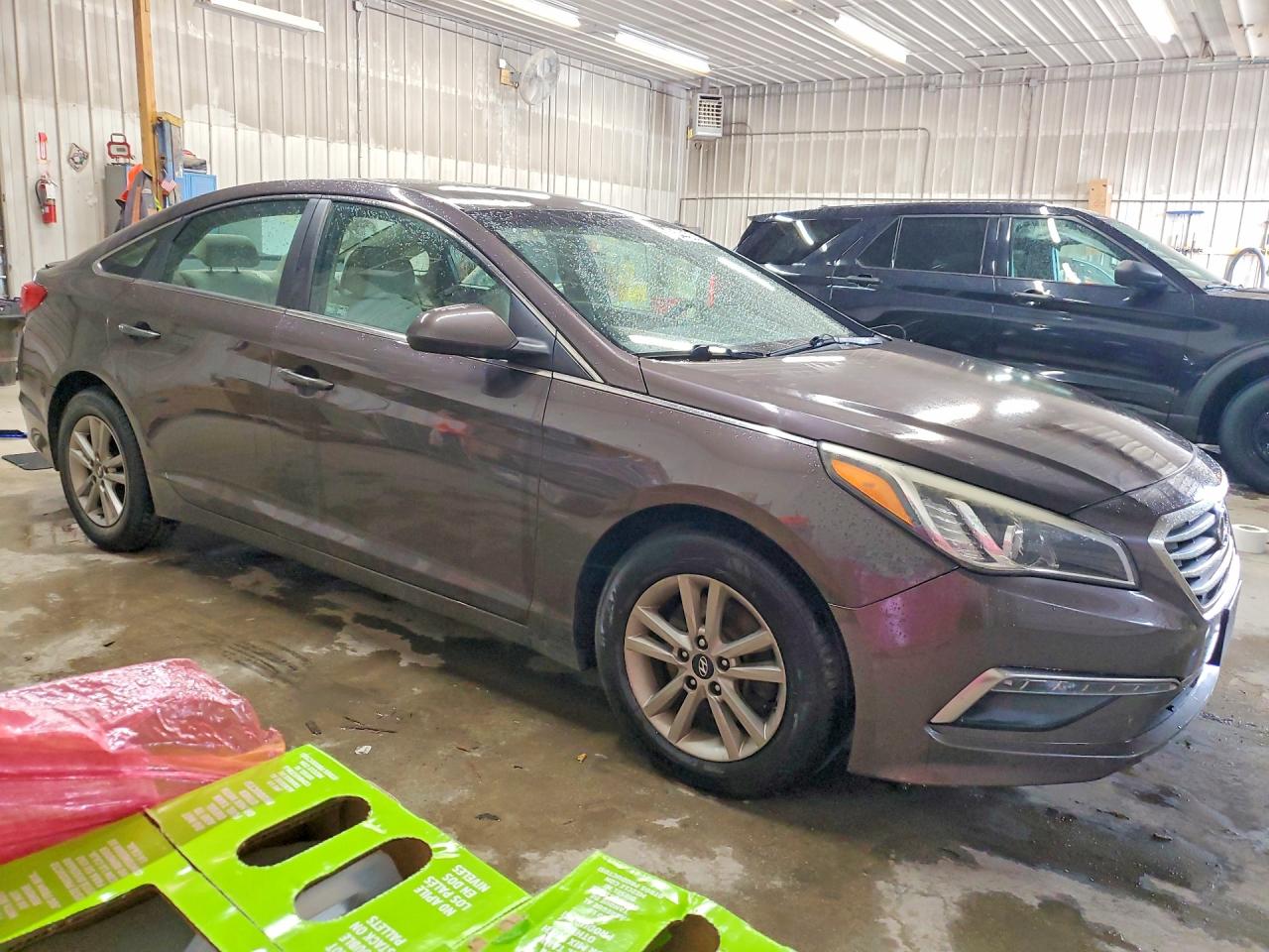 2015 Hyundai Sonata Se Gray vin: 5NPE24AF7FH198078