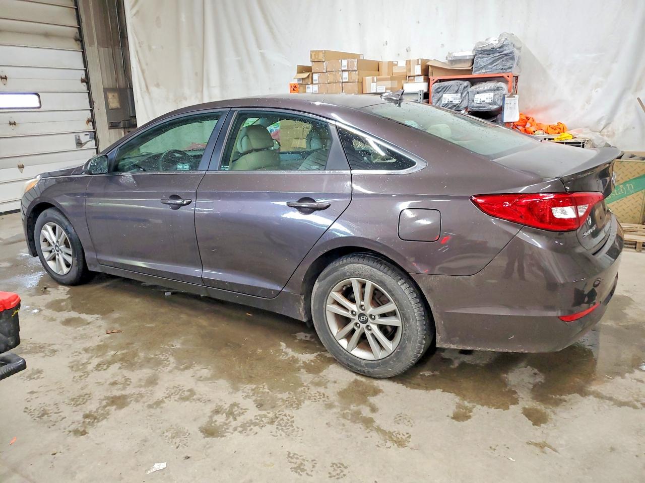 2015 Hyundai Sonata Se Gray vin: 5NPE24AF7FH198078