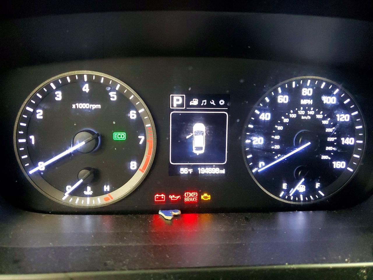2015 Hyundai Sonata Se Gray vin: 5NPE24AF7FH198078