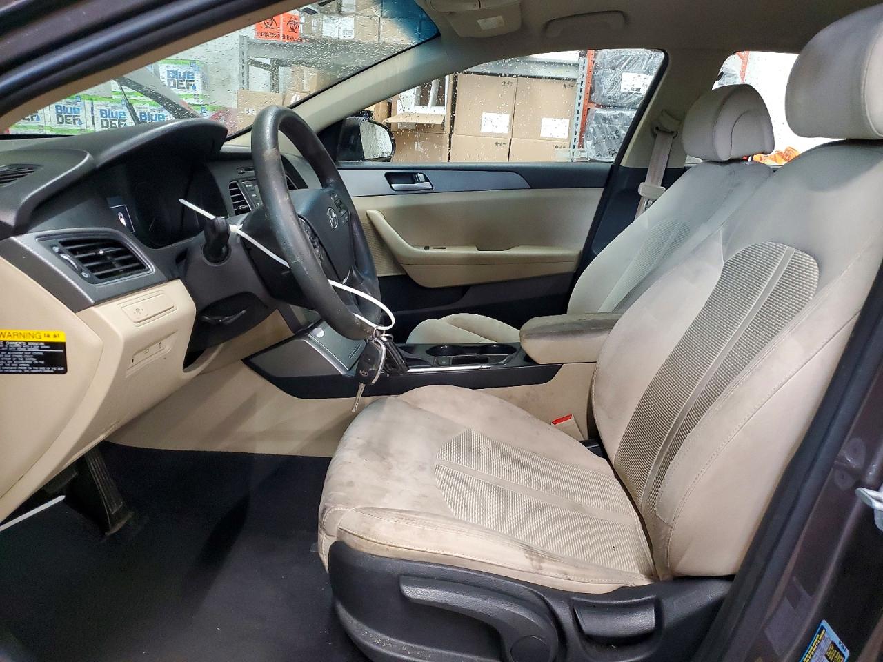 2015 Hyundai Sonata Se Gray vin: 5NPE24AF7FH198078