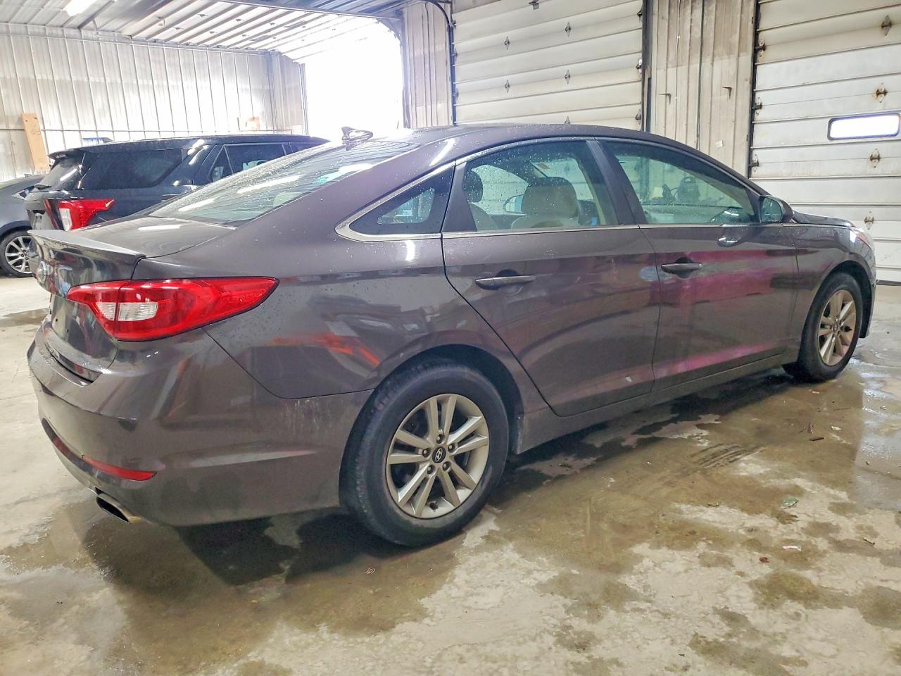 2015 Hyundai Sonata Se Gray vin: 5NPE24AF7FH198078