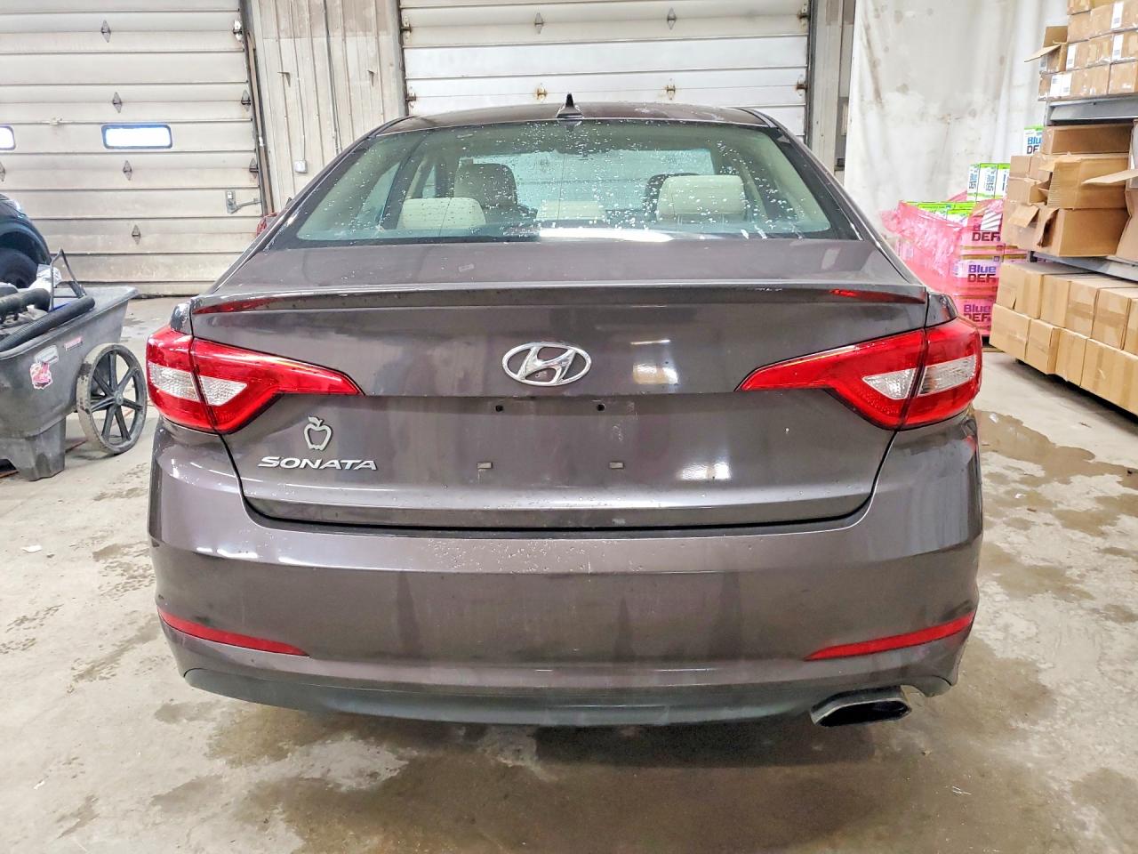 2015 Hyundai Sonata Se Gray vin: 5NPE24AF7FH198078