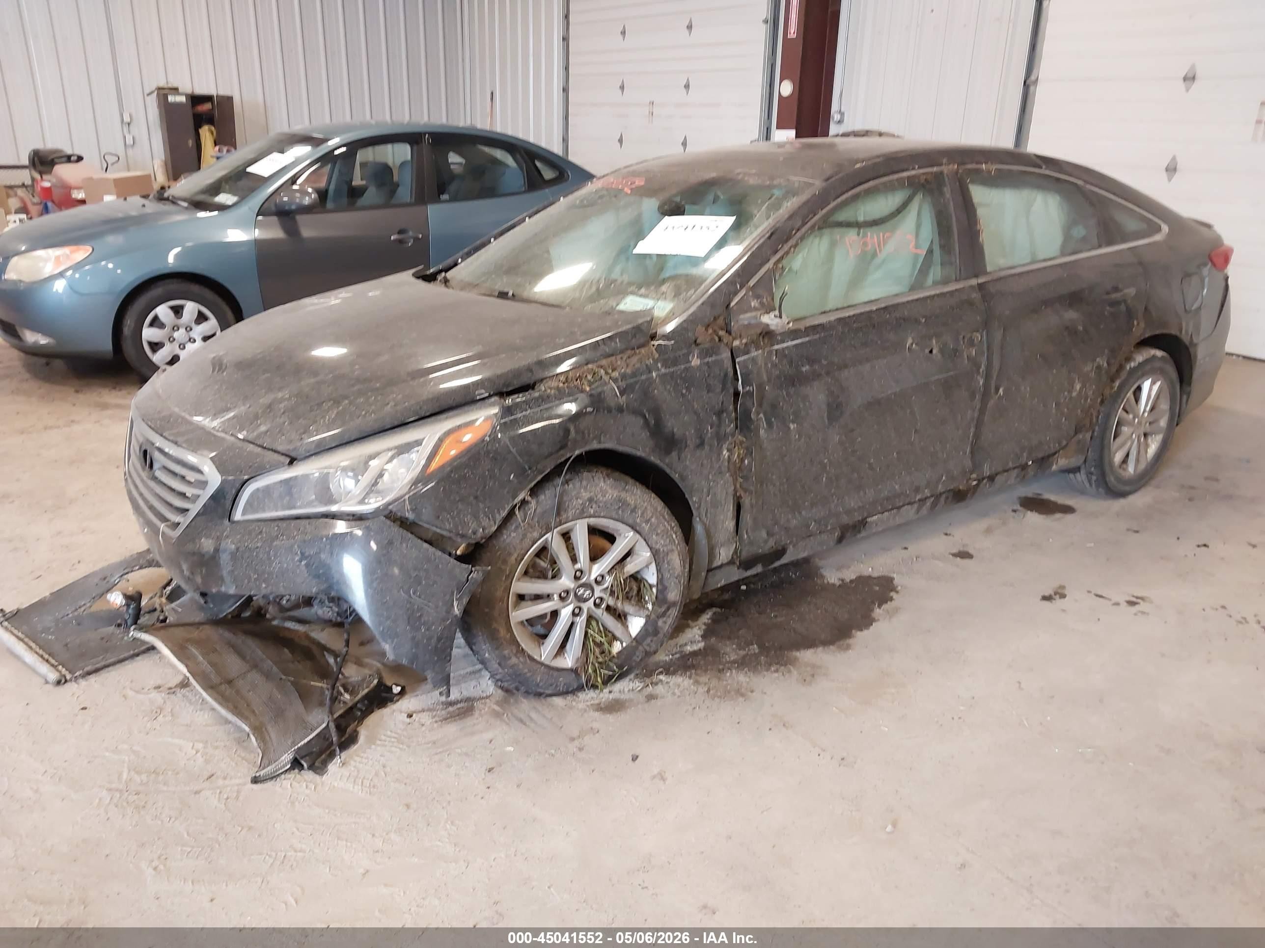 2015 Hyundai Sonata Se Black vin: 5NPE24AF7FH204896
