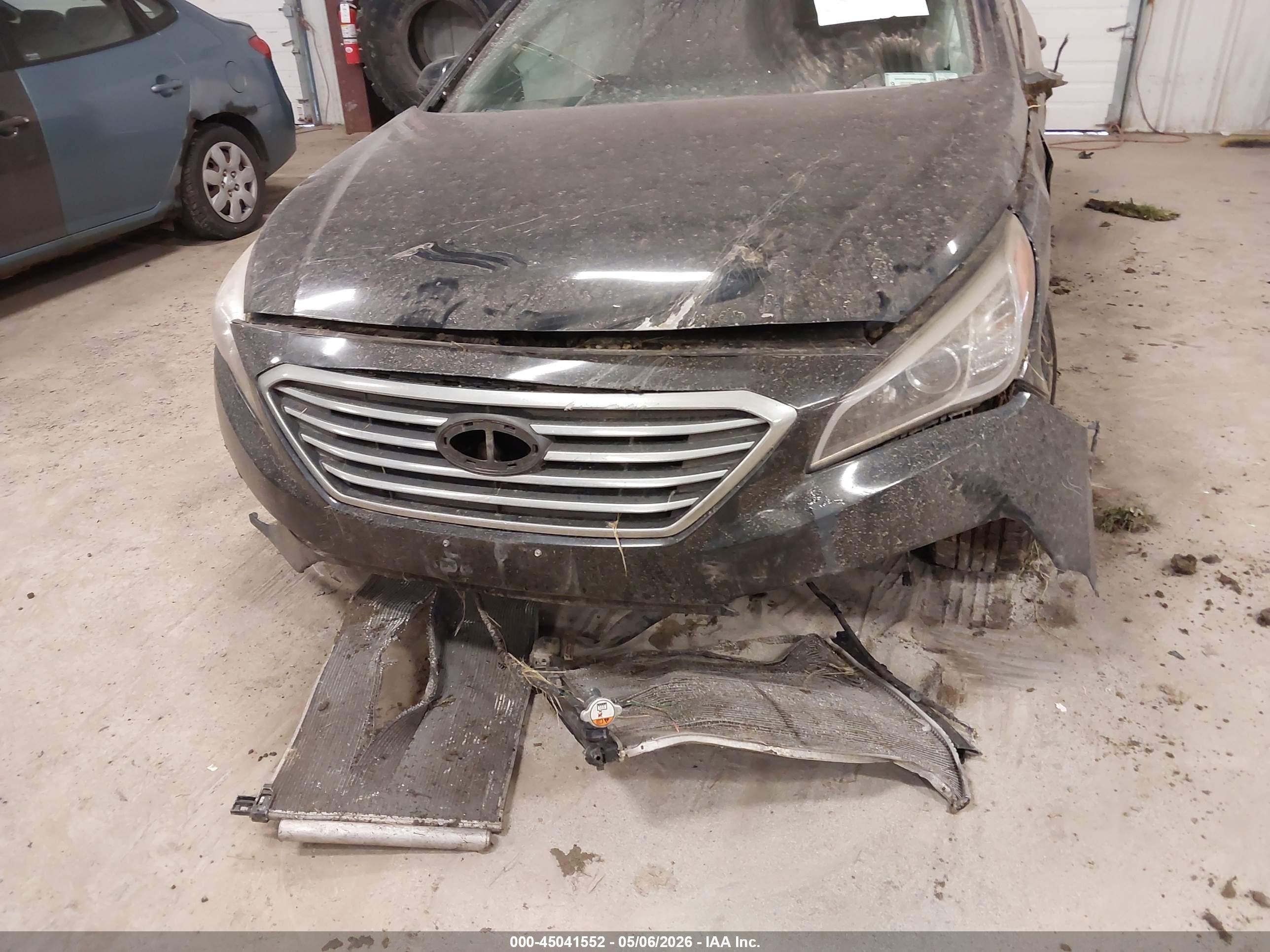 2015 Hyundai Sonata Se Black vin: 5NPE24AF7FH204896