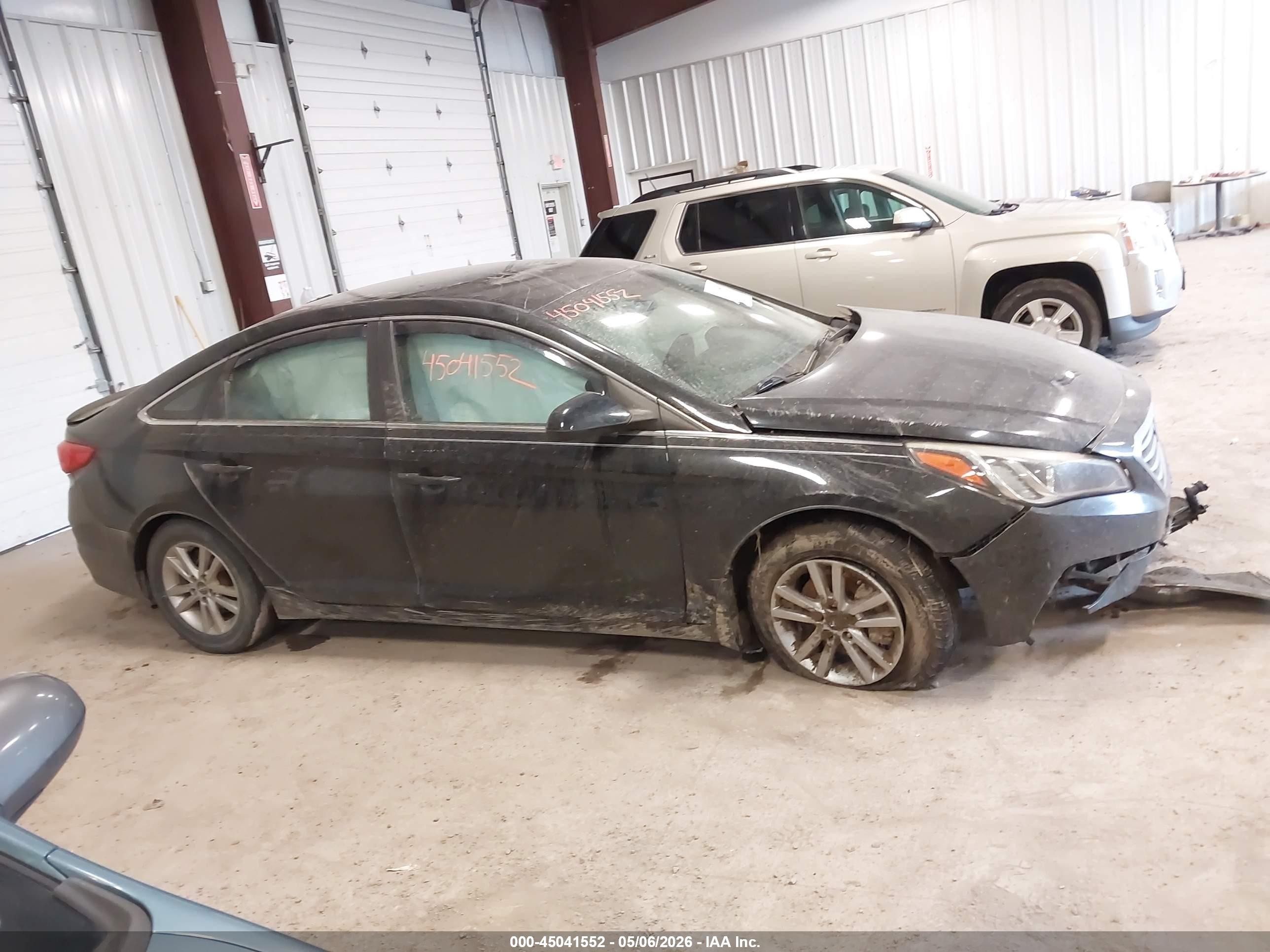 2015 Hyundai Sonata Se Black vin: 5NPE24AF7FH204896