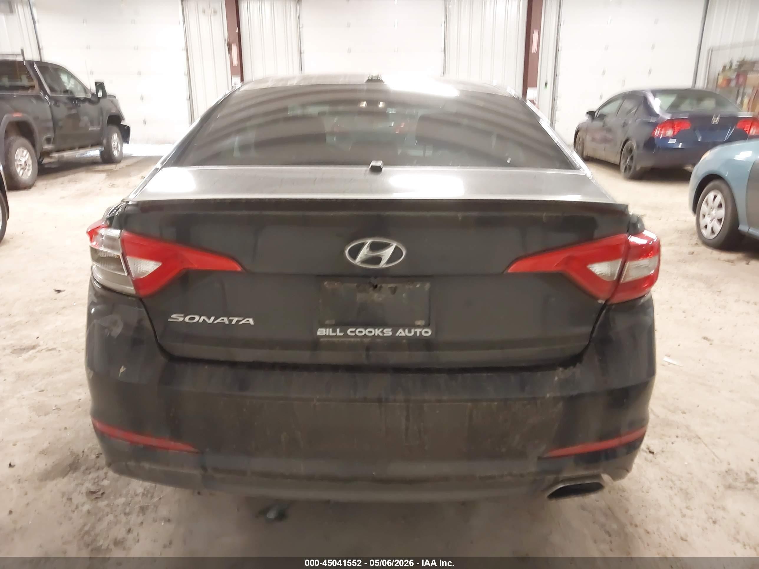 2015 Hyundai Sonata Se Black vin: 5NPE24AF7FH204896