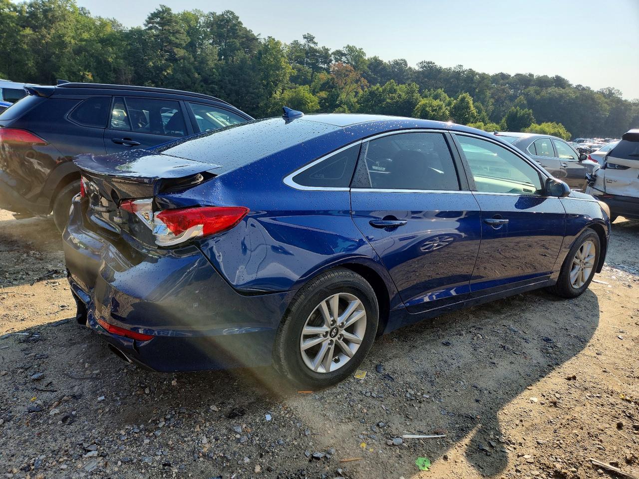 2015 Hyundai Sonata Se Blue vin: 5NPE24AF7FH209497