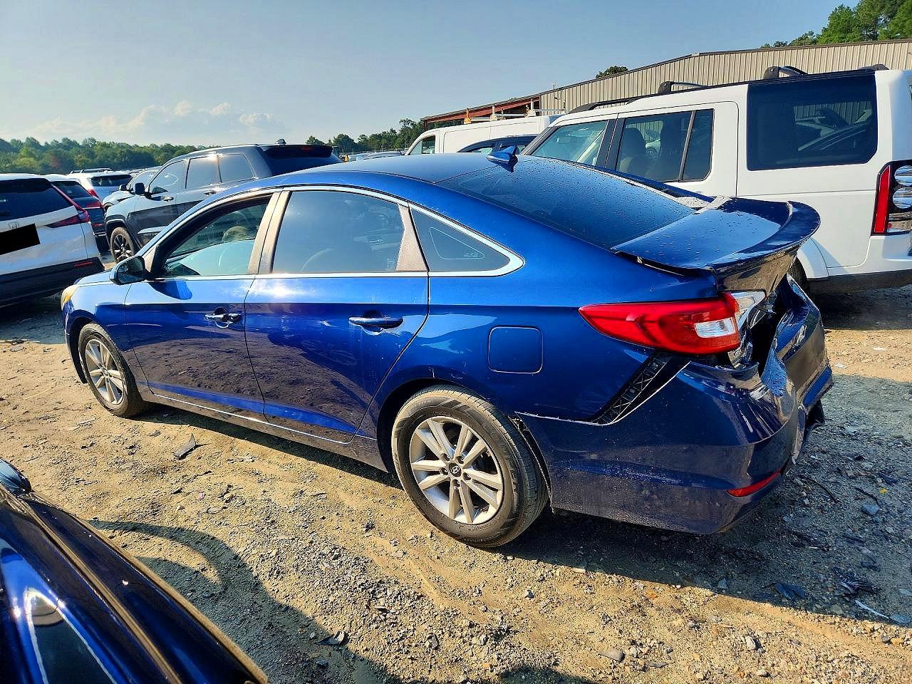 2015 Hyundai Sonata Se Blue vin: 5NPE24AF7FH209497