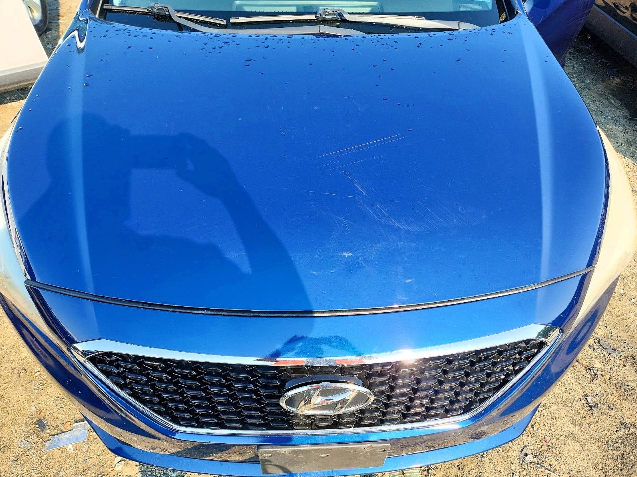 2015 Hyundai Sonata Se Blue vin: 5NPE24AF7FH209497