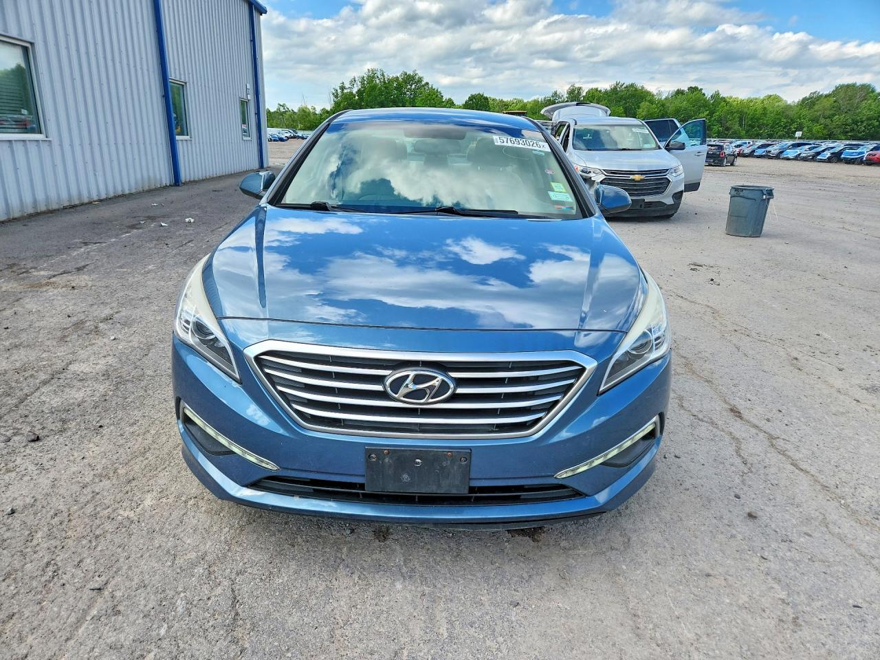 2015 Hyundai Sonata Se Blue vin: 5NPE24AF7FH215476