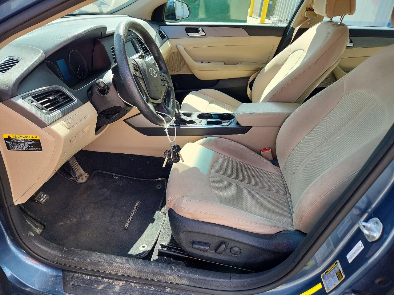 2015 Hyundai Sonata Se Blue vin: 5NPE24AF7FH215476