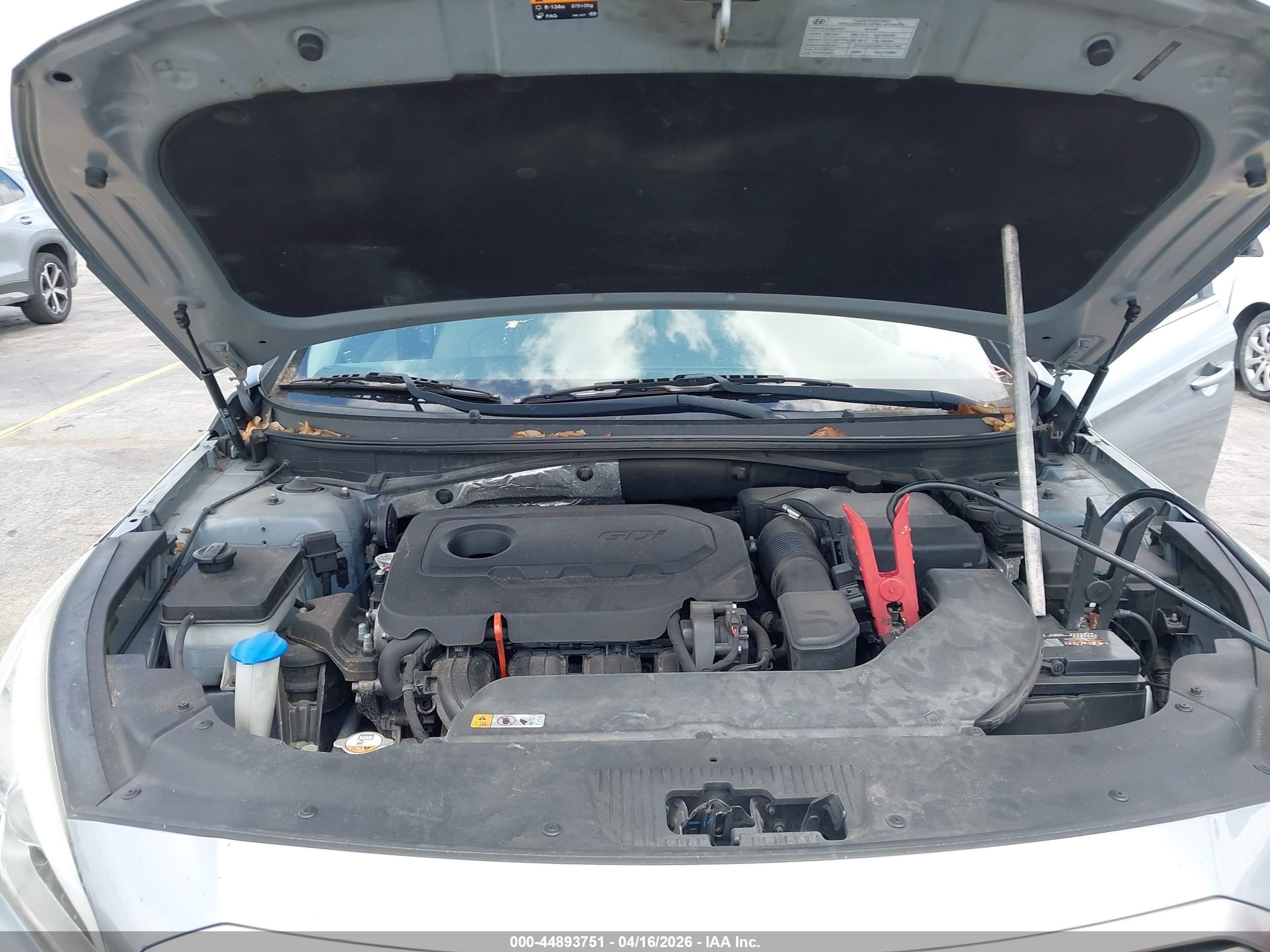 2015 Hyundai Sonata Se Silver vin: 5NPE24AF7FH221309