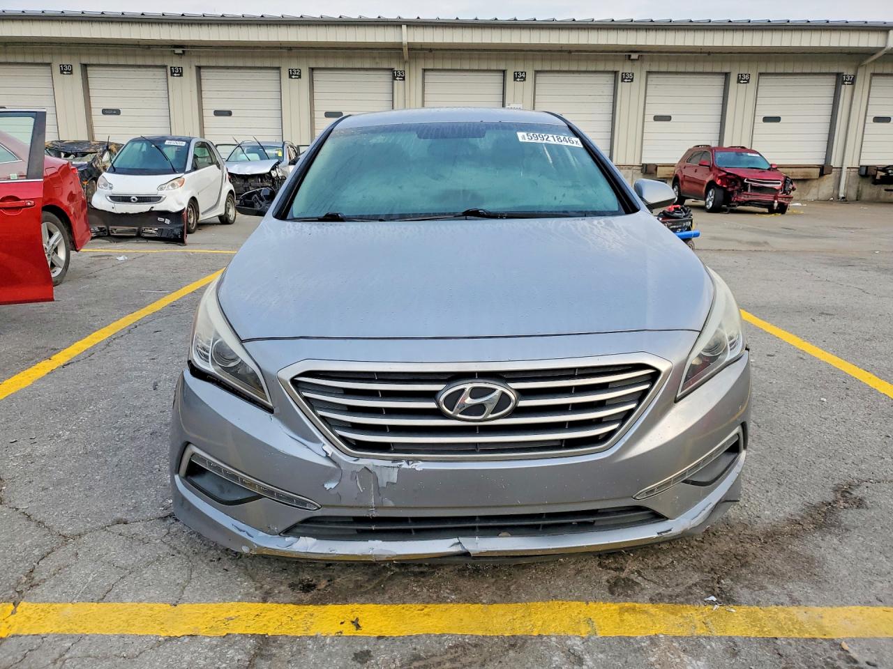 2015 Hyundai Sonata Se Silver vin: 5NPE24AF7FH222797