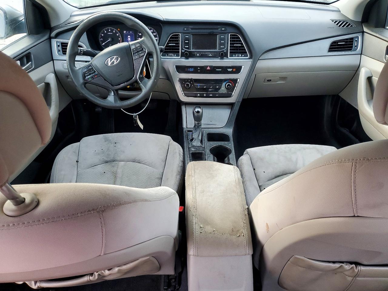 2015 Hyundai Sonata Se Silver vin: 5NPE24AF7FH222797