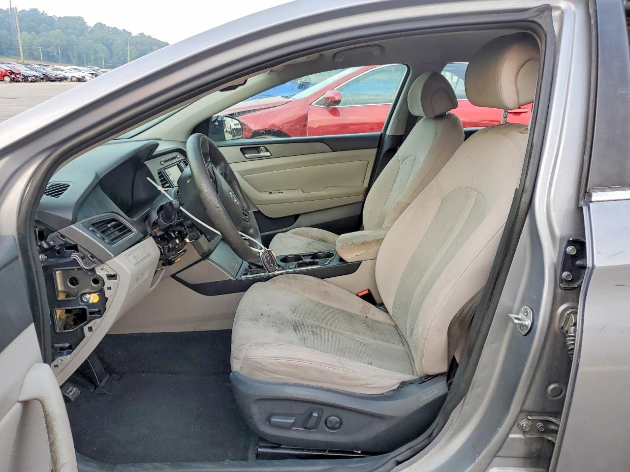 2015 Hyundai Sonata Se Silver vin: 5NPE24AF7FH222797