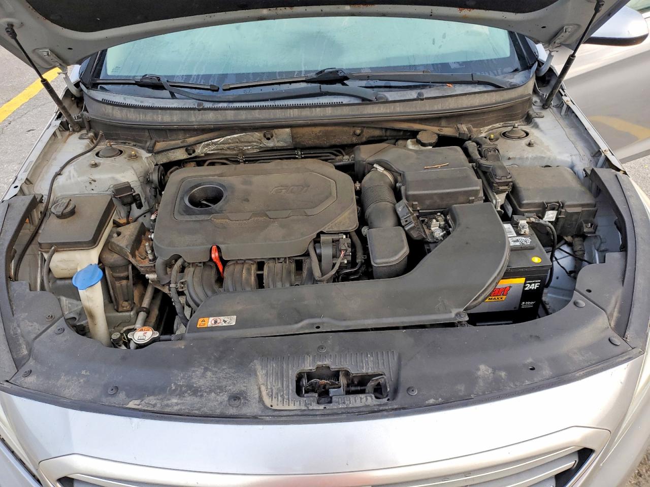 2015 Hyundai Sonata Se Silver vin: 5NPE24AF7FH222797
