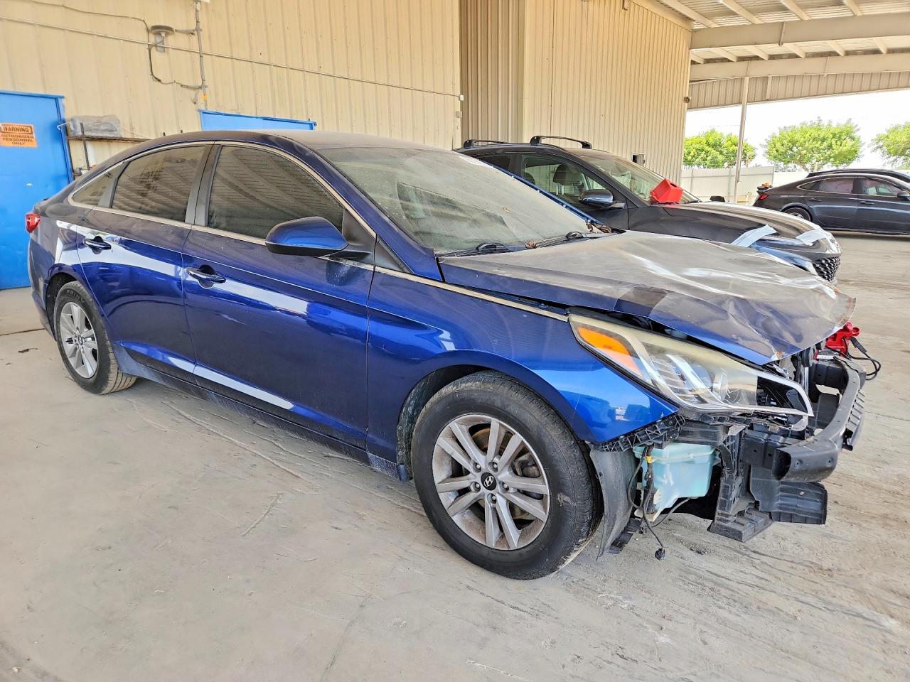 2015 Hyundai Sonata Se Blue vin: 5NPE24AF7FH226428