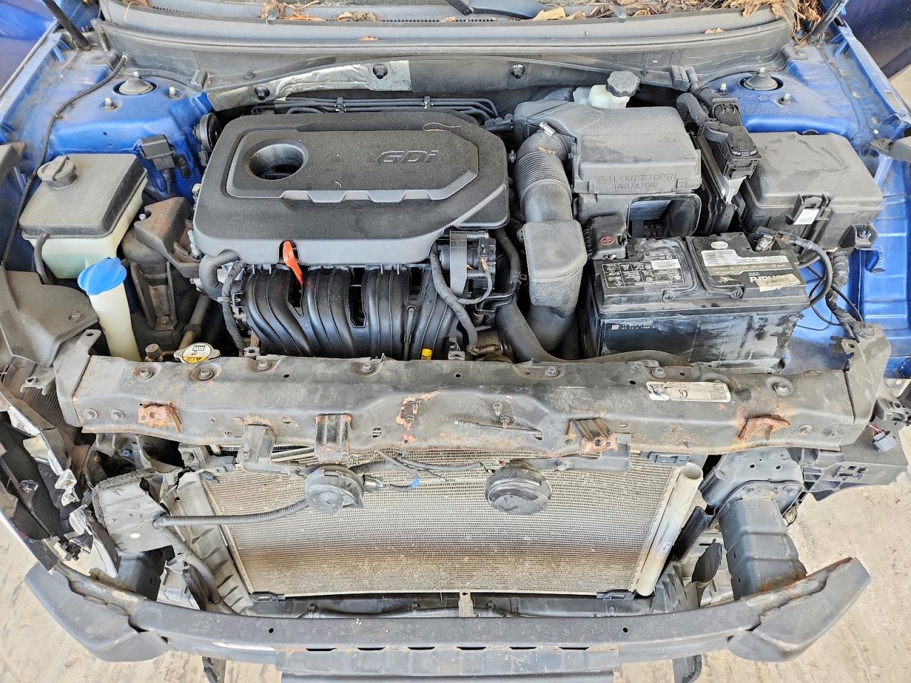 2015 Hyundai Sonata Se Blue vin: 5NPE24AF7FH226428