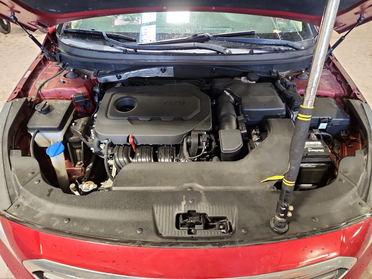 2015 Hyundai Sonata Se Red vin: 5NPE24AF7FH235162