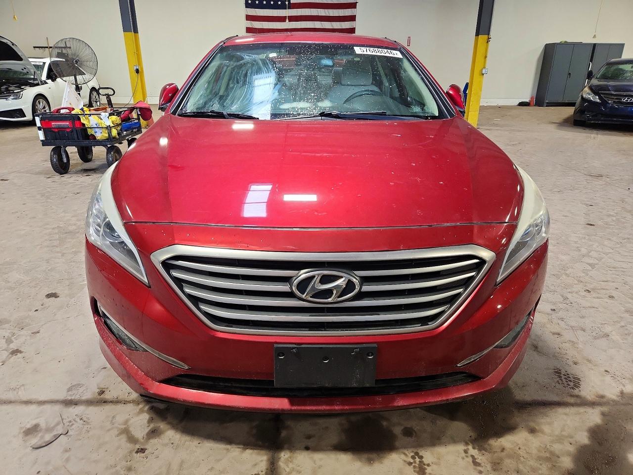2015 Hyundai Sonata Se Red vin: 5NPE24AF7FH235162