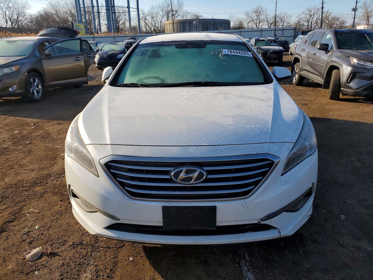 2015 Hyundai Sonata Se White vin: 5NPE24AF7FH235677