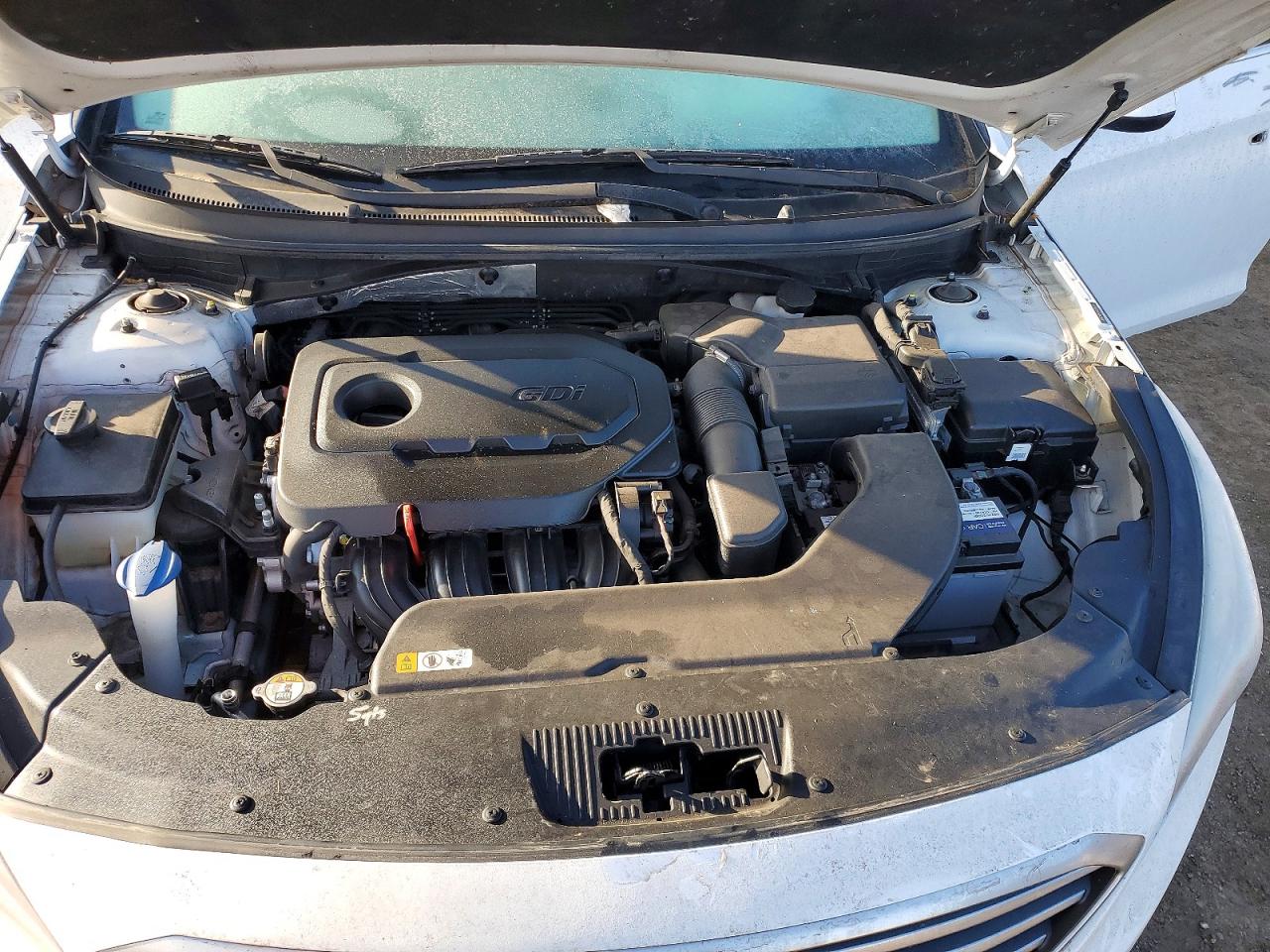 2015 Hyundai Sonata Se White vin: 5NPE24AF7FH235677