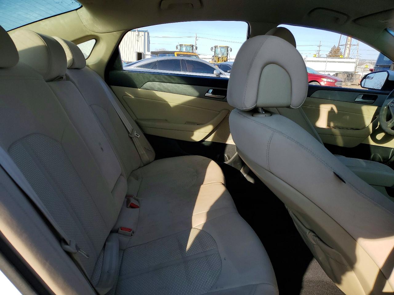 2015 Hyundai Sonata Se White vin: 5NPE24AF7FH235677