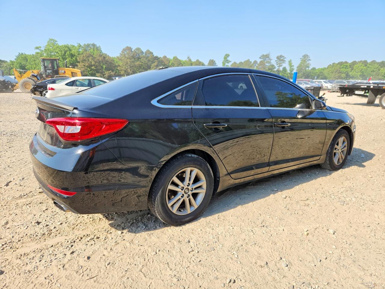 2015 Hyundai Sonata Se Black vin: 5NPE24AF7FH237297