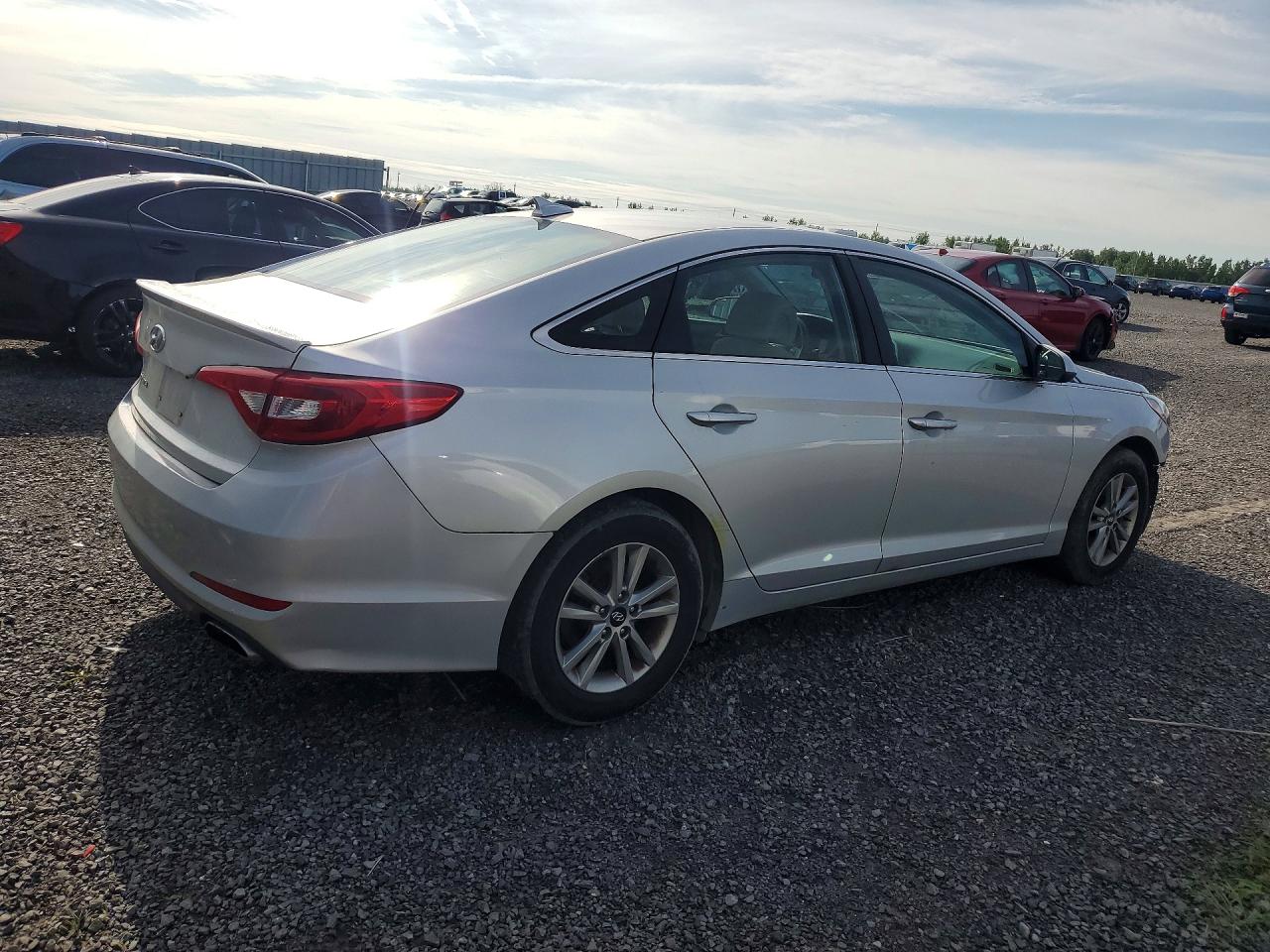 2015 Hyundai Sonata Se Silver vin: 5NPE24AF7FH237932