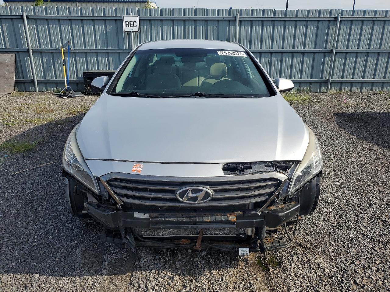2015 Hyundai Sonata Se Silver vin: 5NPE24AF7FH237932