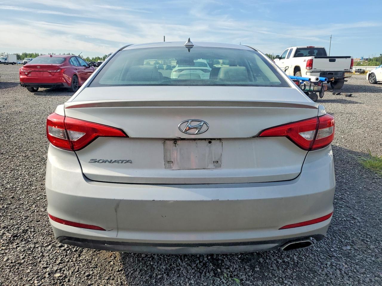 2015 Hyundai Sonata Se Silver vin: 5NPE24AF7FH237932