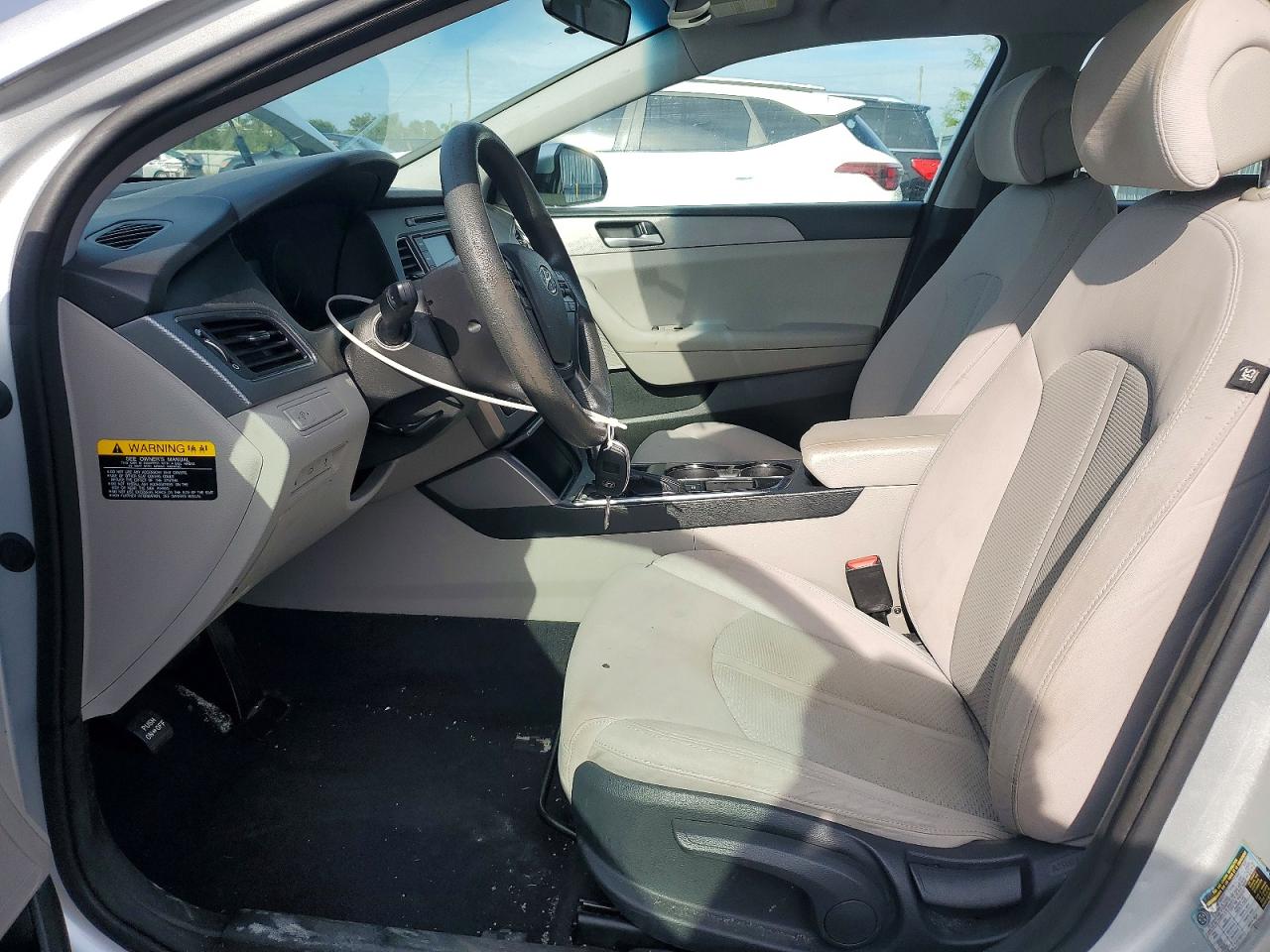 2015 Hyundai Sonata Se Silver vin: 5NPE24AF7FH237932